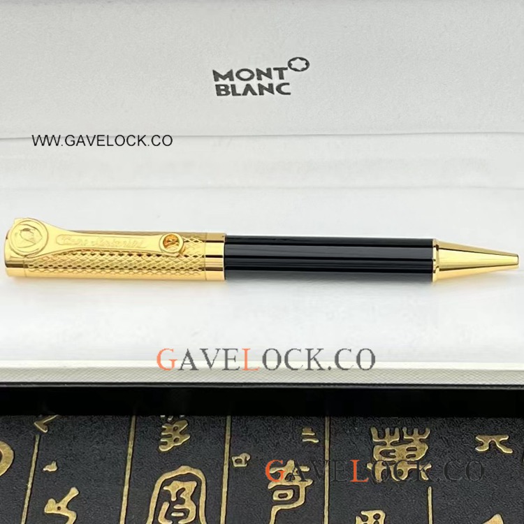 Tonino Lamborghini Ballpoint Pen Gold and Black